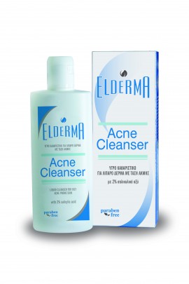 Elderma Acne Cleanser Καθαριστικό Προσώπου & Σώματος για Λιπαρό Δέρμα με Τάση Ακμής 200ml