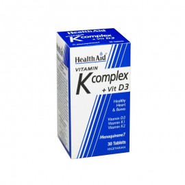 Health Aid Vitamin K Complex & Vit D3 30 Κάψουλες