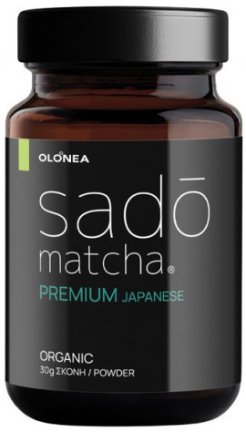 Olonea Sado Matcha Premium Βιολογικό Πράσινο Τσάι 30gr Powder