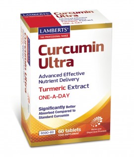 Lamberts Curcumin Ultra Συμπλήρωμα από Εκχύλισμα Κουρκουμά, 60 tabs