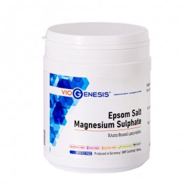 VioGenesis Epsom Salt Magnesium Sulphate Άλατα Epsom και Θειϊκό Μαγνήσιο 500 gr