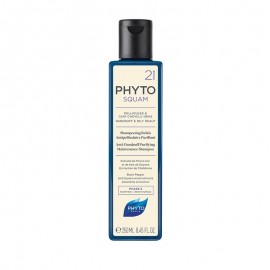 Phyto Phytosquam Phase 2 Shampoo Σαμπουάν κατά της Πιτυρίδας & για μαλλιά με τάση λιπαρότητας 250ml