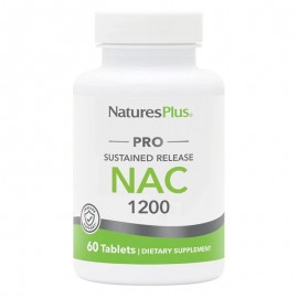 Natures Plus Pro NAC 1200 Sustained Release με Αντιοξειδωτική Δράση 60 κάψουλες
