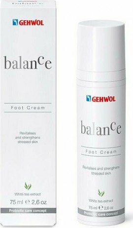 Gehwol Balance Foot Cream Κρέμα Ποδιών με Προβιοτικά για Ενυδάτωση & Ισορροπία της Χλωρίδας της Επιδερμίδας, 75ml