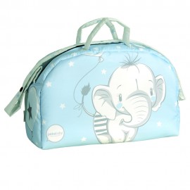 Probaby Pekebaby Τσάντα Καροτσιού με σχέδιο Ελεφαντάκι σε Γαλάζια
