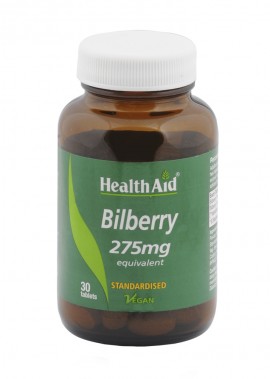 HEALTH AID Bilberry Berry Extract tablets 30s