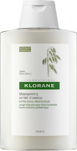 Klorane Shampooing au Lait Davoine Σαμπουάν με Γαλάκτωμα Βρώμης για Καθημερινή Χρήση για Λεπτά και Εύθραυστα Μαλλιά 200ml