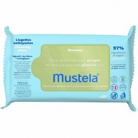 Mustela Eco-responsible Μαντήλια Καθαρισμου Με Αβοκαντο 60τμχ
