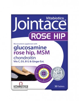 Vitabiotics Jointace Rose Hip Συμπλήρωμα για την Υγεία των Αρθρώσεων 30 ταμπλέτες