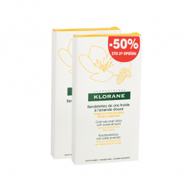 Klorane Promo Pack Depilatoires Ταινία με Κερί για Πρόσωπο & Ευαίσθητες Περιοχές 2*6τεμ με -50% στο 2ο προϊόν