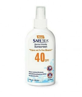 Safe Sea Spray Lotion SPF40 Αντηλιακό για διπλή προστασία τόσο από τον ήλιο όσο και από μέδουσες και τις τσούχτρες, 118ml