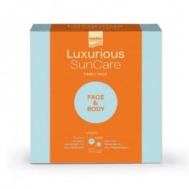 Intermed Luxurious Suncare Family Pack Sun Protection Body Cream SPF30 200ml & Sun Protection Face Cream SPF50 75ml