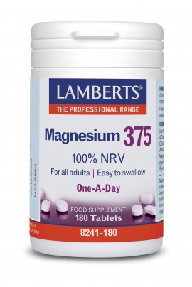 Lamberts Magnesium 375mg - 180tabs