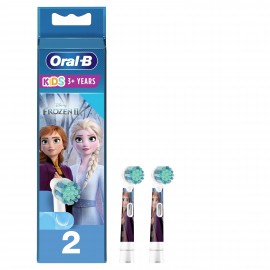 Oral-B Kids Frozen Ανταλλακτικές Κεφαλές Παιδικής Ηλεκτρικής Οδοντόβουρτσας , 2 τμχ