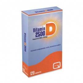 Quest Vitamin D3 2500IU Συμπλήρωμα Διατροφής Με Βιταμίνη D3 120tabs