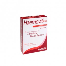 Health Aid Haemovit Plus Συμπλήρωμα για Υγιή Ερυθρά Αιμοσφαίρια 30 κάψουλες