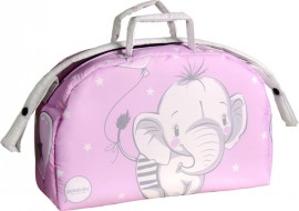Probaby Pekebaby Τσάντα Μωρού Ροζ Ελεφαντάκι