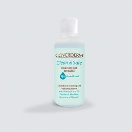 COVERDERM Clean & Safe, Αντισηπτικό Gel Χεριών με Aloe Vera - 100ml