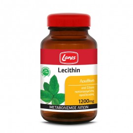 Lanes Lecithin 1200mg Λεκιθίνη 200 ταμπλέτες