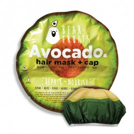 Bear Fruits Μάσκα Μαλλιών Επανόρθωση & Περιποίηση 20ml + Σκουφάκι Αβοκάντο