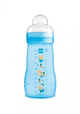 Mam Μπιμπερο Easy Active Baby Bottle Σιλ. 2m+ Μπλε (360s) 270ml