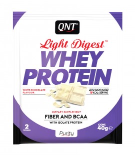 QNT Light Digest Whey Protein White Chocolate 40gr