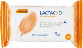 Lactacyd Wipes Μαντηλάκια για την Ευαίσθητη Περιοχή 15τμχ
