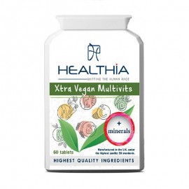 Healthia Xtra Vegan Multivitamins Minerals 60 ταμπλέτες