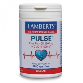 Lamberts Pulse Fish Oil & CoQ10 Συμπλήρωμα Για Την Σωστή Λειτουργία Της Καρδιάς 90caps