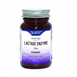 Quest Lactase Enzyme 200mg 30tabs