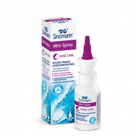 Sinomarin Mini Spray Nose Care Ρινικό Σπρέι με Θαλασσινό Νερό για όλη την Οικογένεια από 0 Μηνών 30ml