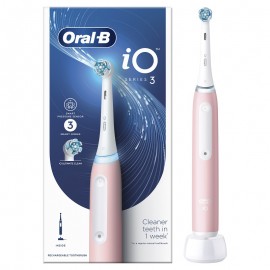 Oral-B iO Series 3 Hλεκτρική Οδοντόβουρτσα Pink 1τεμ
