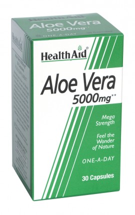 HEALTH AID Aloe Vera 5000mg capsules 30s
