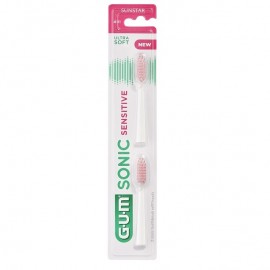 Gum Ανταλλακτικα Οδοντοβουρτσας Sonic Sensitive Refills 4111 2τμχ