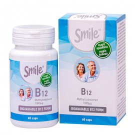 AM Health Smile B12 1000mg 60 φυτικές κάψουλες