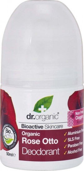 Dr. Organic Rose Otto Deodorant  50 ml