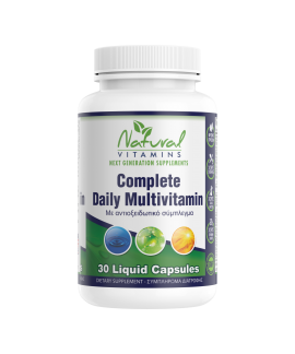 Natural Vitamins Complete Daily Multivitamin 30 tabs