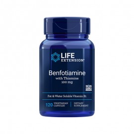 Life Extension Benfotiamine with Thiamine 100mg 120 softgels