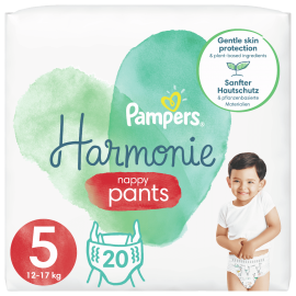 Pampers Harmonie Nappy Pants Πάνες Βρακάκι No 5 (12-17kg), 20τεμ