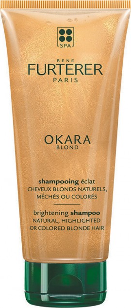 Rene Furterer Okara Blond Bright Shampoo, Σαμπουάν Λάμψης Για Ξανθά Μαλλιά, 200ml