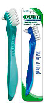 GUM 201 Denture Brush Μπλε Χρωμα