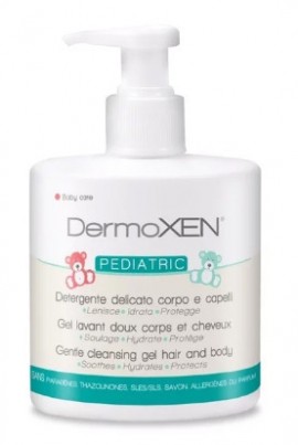 DermoXEN PEDIATRIC Απαλό gel καθαρισμού για μαλλιά & σώμα 300ml