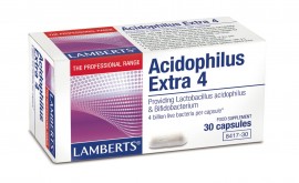 LAMBERTS ACIDOPHILUS EXTRA 4 MILK FREE 30CAPS