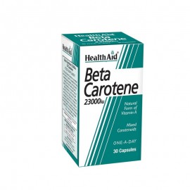 Health Aid Beta-Carotene 2300iu Συμπλήρωμα με Βήτα Καροτίνη 30 Κάψουλες