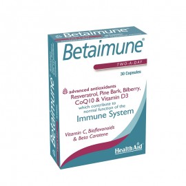 Health Aid Betaimune Συμπλήρωμα για την Ενίσχυση του Ανοσοποιητικού 30 κάψουλες