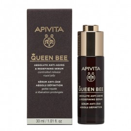 Apivita Queen Bee Absolute Anti-Aging Ορός Απόλυτης Αντιγήρανσης & Ανόρθωσης Περιγράμματος με Βασιλικό Πολτό 30ml
