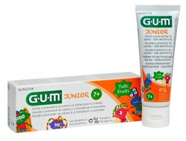Gum Junior 7-12 Παιδική Οδοντόκρεμα Tutti Frutti 50ml (3004)