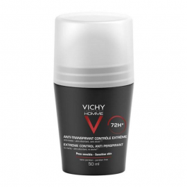 Vichy Homme 72h Deodorant Roll-on for Extreme Anti-Perspirant 50ml