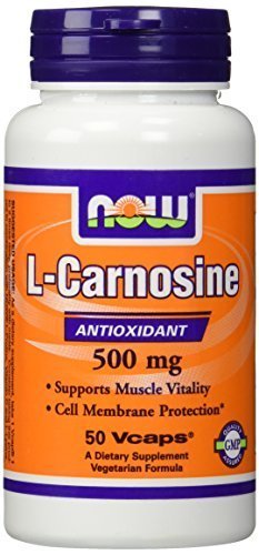 Now L Carnosine 500 mg, 50 vcaps