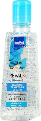 Intermed Reval Hand Gel Natural 100ml - Υγρό Αντισηπτικό Για Τα Χέρια